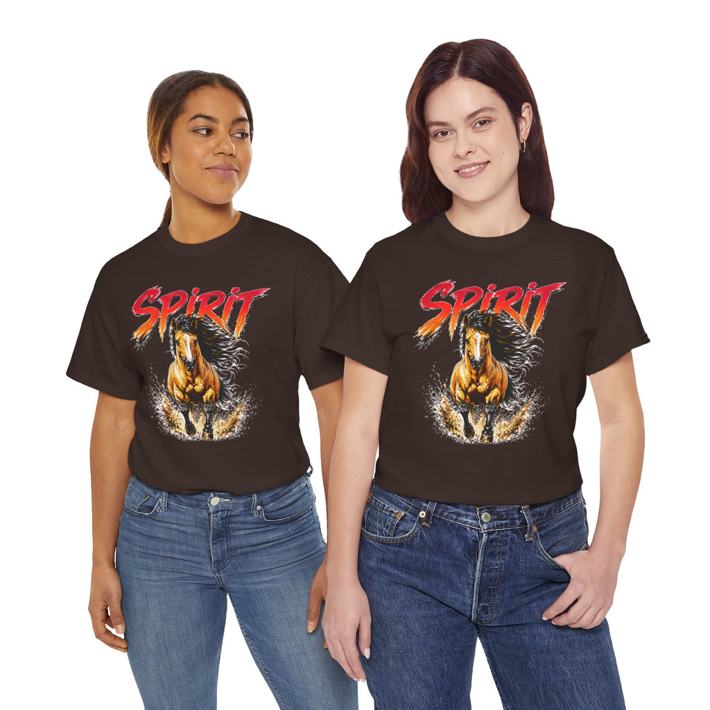 Spirit Running Horse T-Shirt — Wild Mustang Graphic Tee