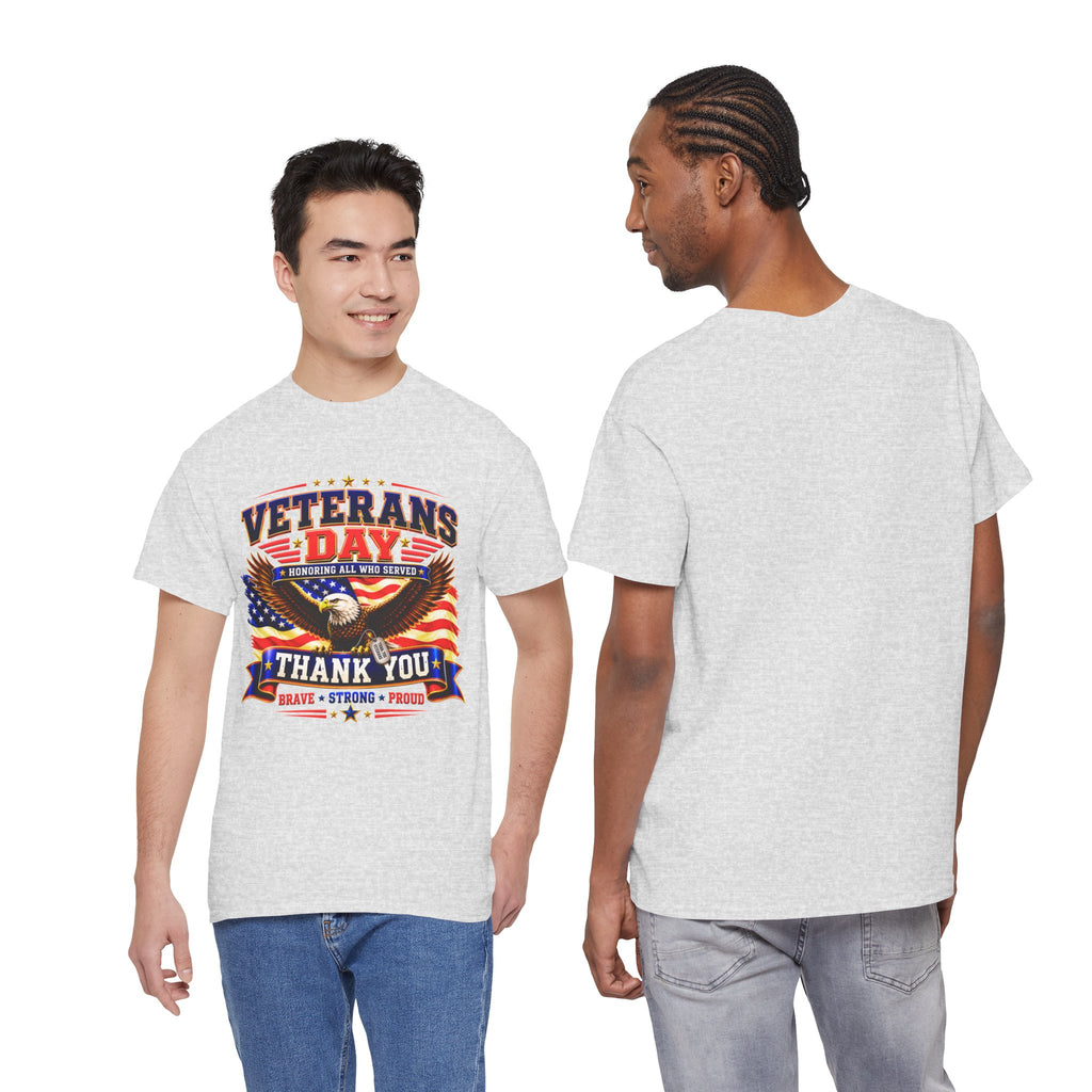 Veterans Day Eagle T-Shirt – "Thank You" Patriotic Tribute Tee