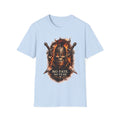 Viking Skull T-Shirt, Dragon Warrior Tee, Biker Graphic Shirt, Gothic Viking Shirt, No Fate No Fear Tee, Fantasy Streetwear
