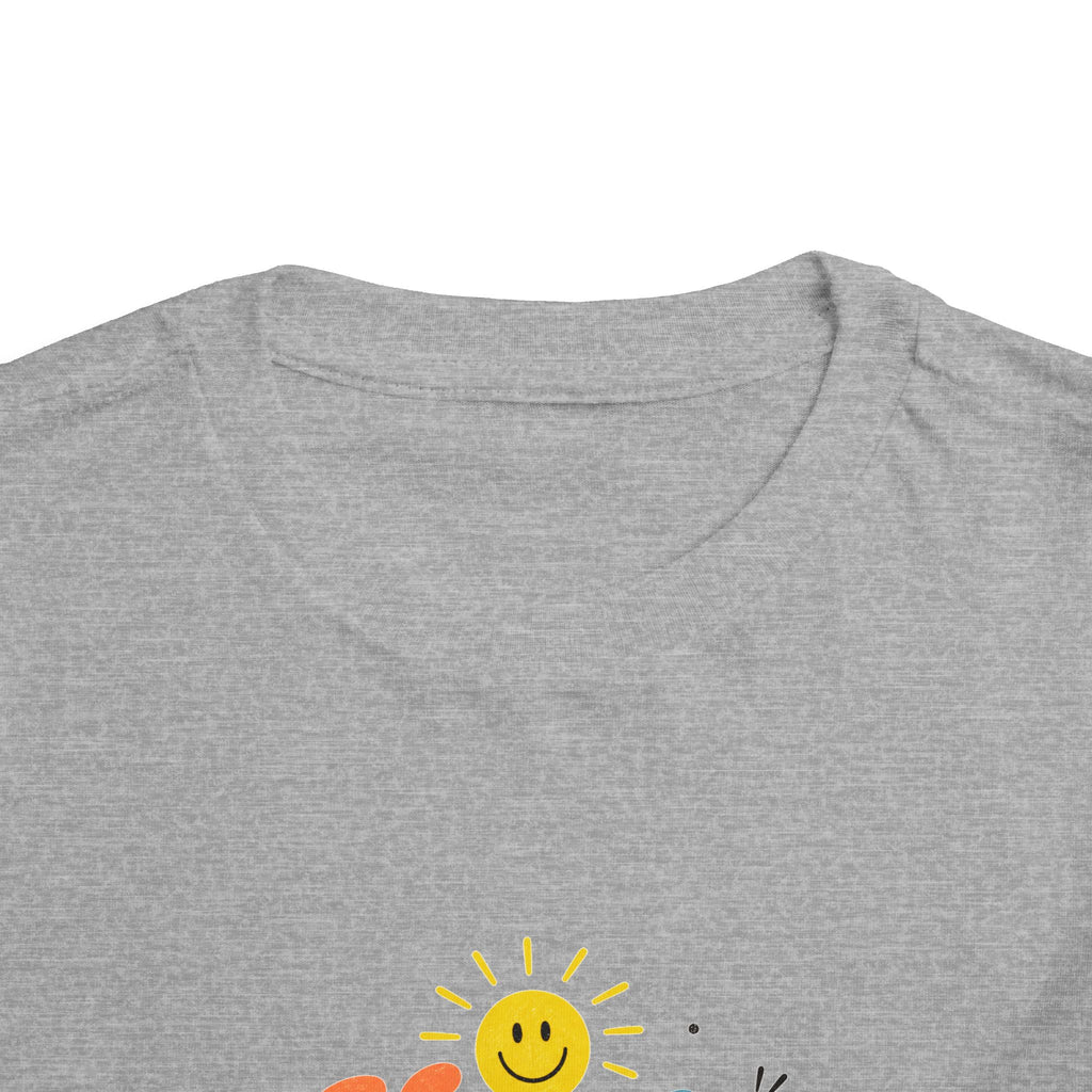 Keep Smiling Toddler Tee — Cute Sunshine Positive Kids Shirt
