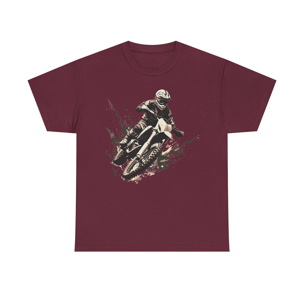 Motocross Rider Dirt Bike T-Shirt — Off-Road Racing Tee