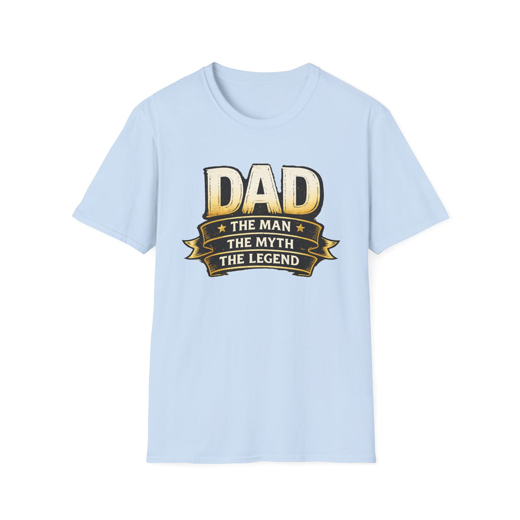 Dad Shirt The Man The Myth The Legend, Funny Dad T-Shirt, Father’s Day Gift for Dad, Cool Dad Graphic Tee, Unisex Family Shirt
