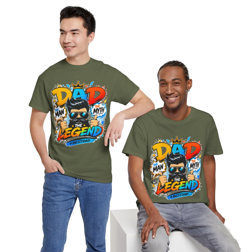Dad The Legend T-Shirt — 'Dad: Man, Myth, Legend' Graphic Tee for Father’s Day