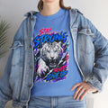 Stay Strong Never Give Up Tiger T-Shirt | White Tiger Graphic Tee | Motivational Unisex Shirt | Inspirational Animal Tee | Gift for Tiger Lovers
