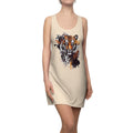 Tiger Racerback Dress | Watercolor Tiger Graphic Dress, Aesthetic Animal Print