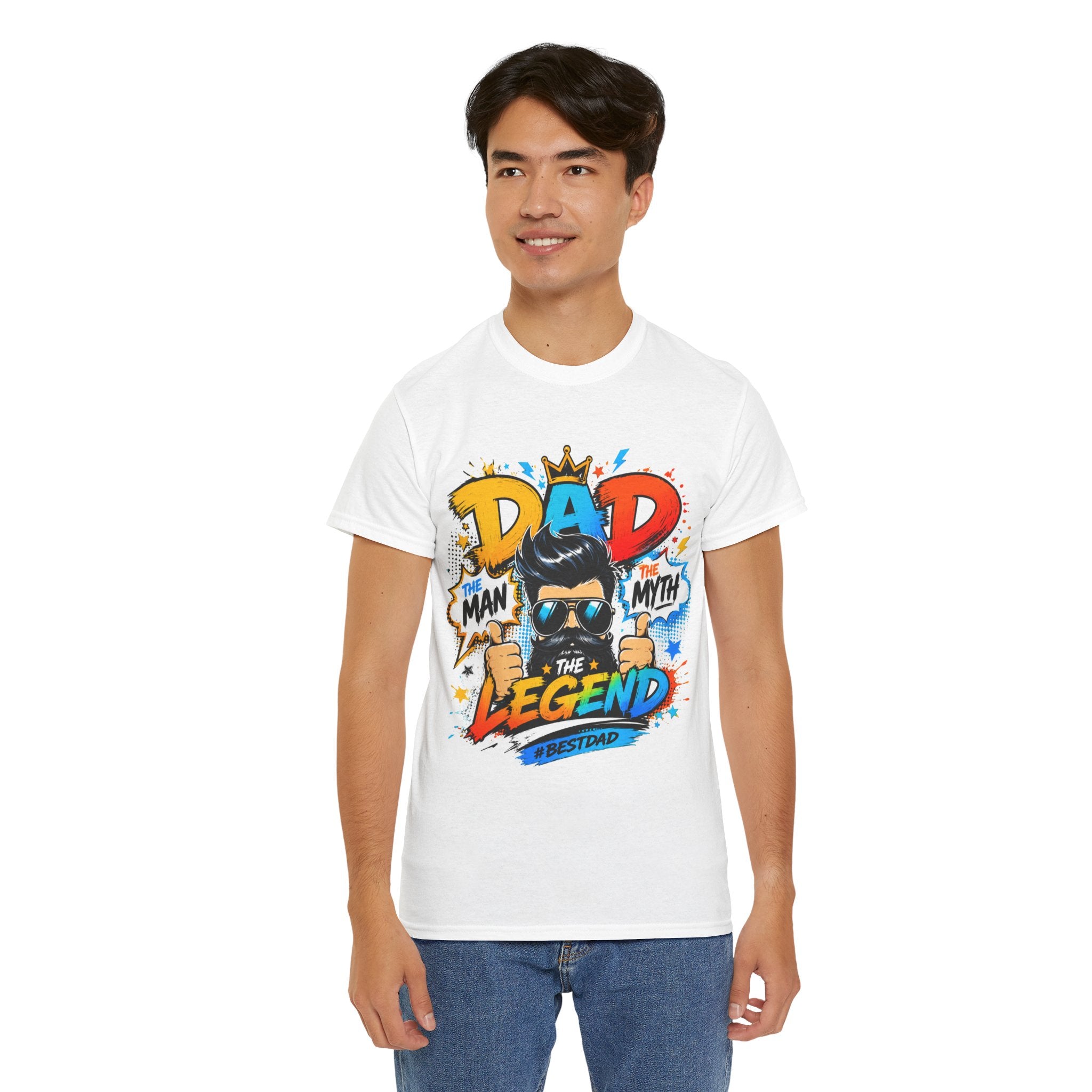 Dad The Legend T-Shirt — 'Dad: Man, Myth, Legend' Graphic Tee for Father’s Day