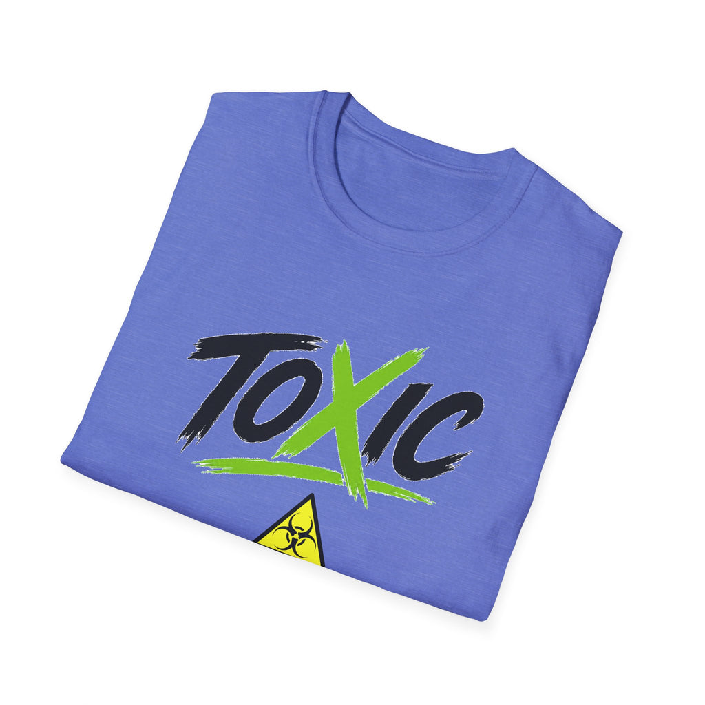Toxic Graphic Tee | Grunge Streetwear Shirt | Biohazard Aesthetic Unisex T-Shirt