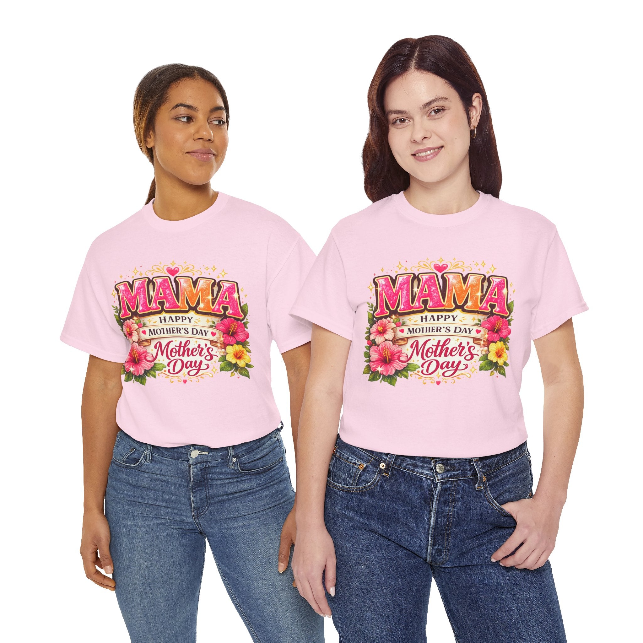 Mama Floral Shirt for Women, Mother's Day Gift for Mom, Cute Flower Graphic Tee, Mama Life T-Shirt, Birthday Gift for Mother, Mom Appreciation Gift