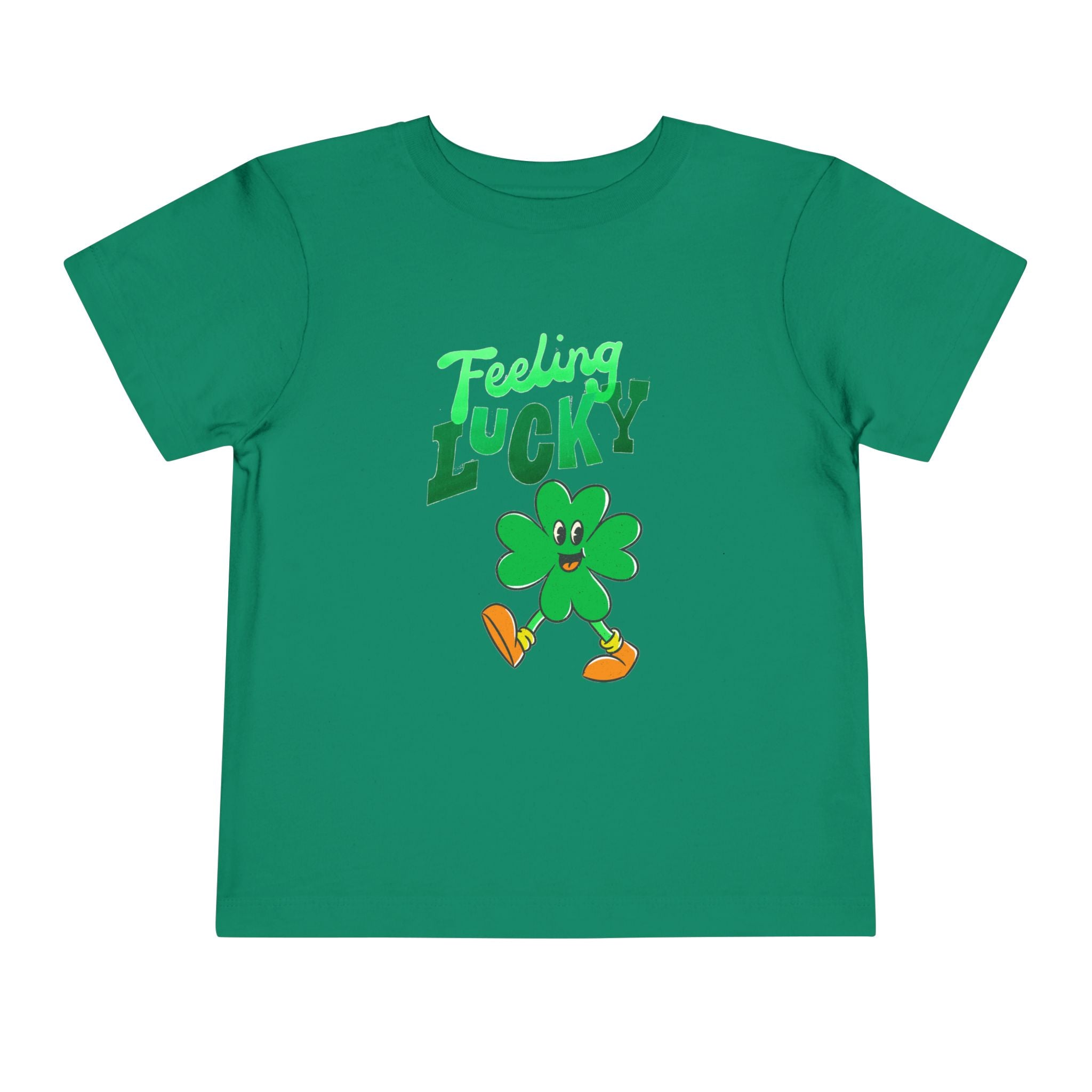 Feeling Lucky Toddler Tee — St. Patrick’s Day Shamrock Shirt