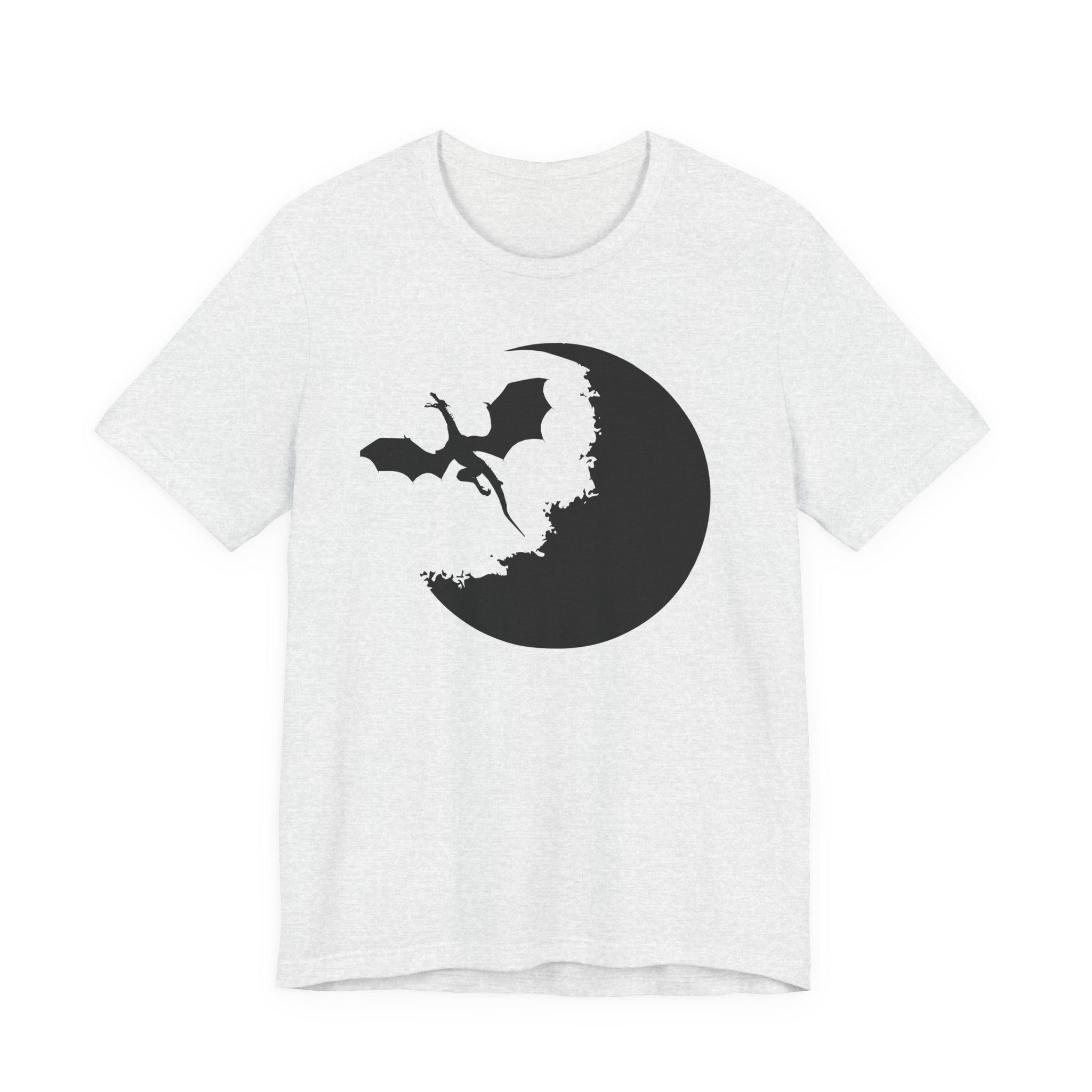 Bat Silhouette Moon T-Shirt — Gothic Halloween Tee