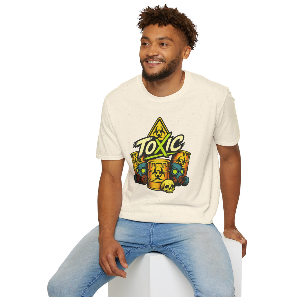 T-Shirt - Toxic Hazard Barrel Graphic Tee