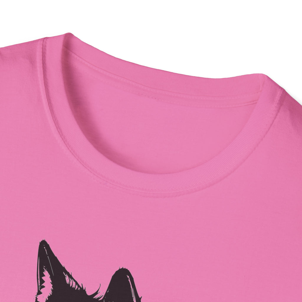 Wolf T Shirt, Mystic Wolf Graphic Tee, Forest Animal Shirt, Minimalist Wolf Head Shirt, Unisex Nature T-Shirt, Wildlife Gift, Boho Wolf Tee