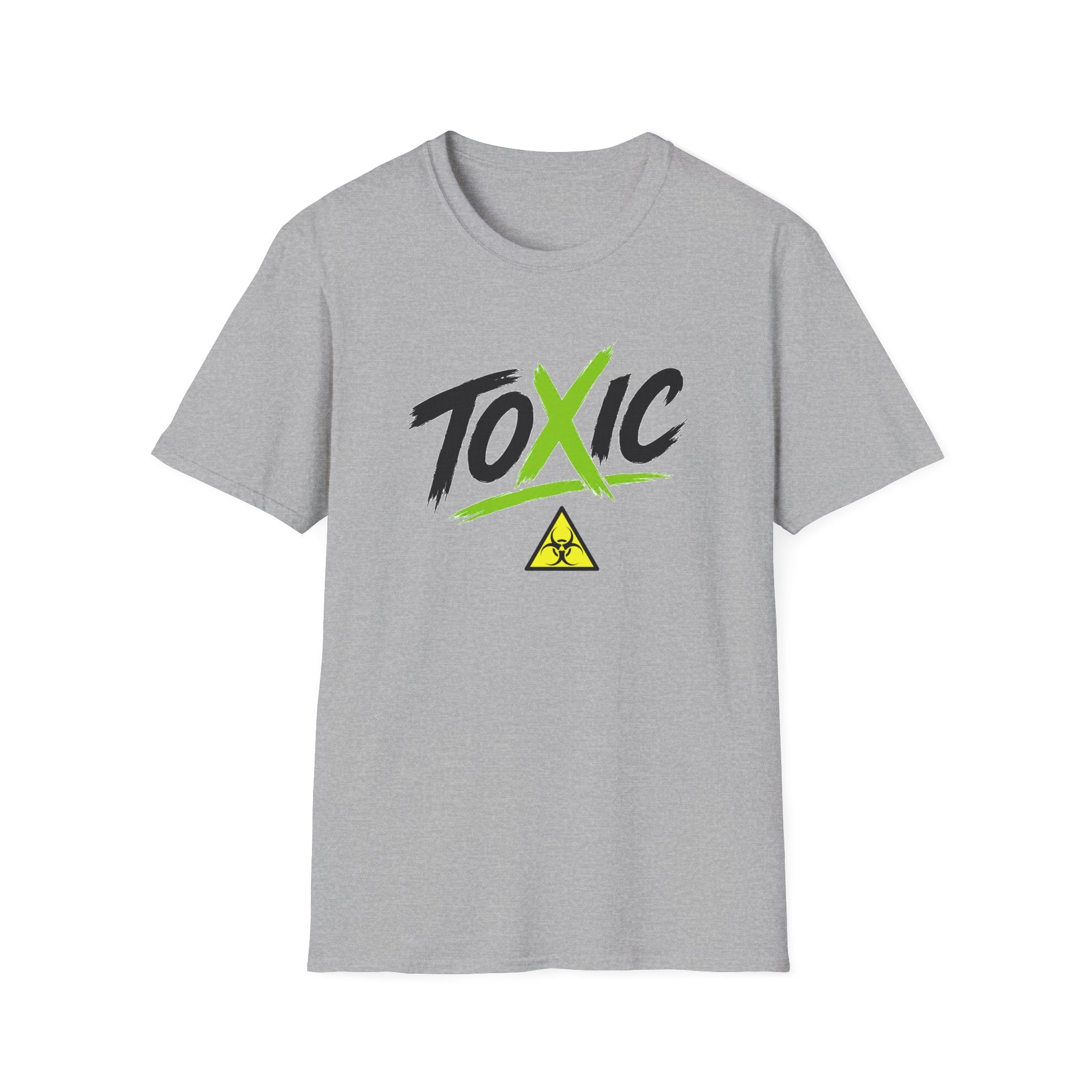 Toxic Graphic Tee | Grunge Streetwear Shirt | Biohazard Aesthetic Unisex T-Shirt
