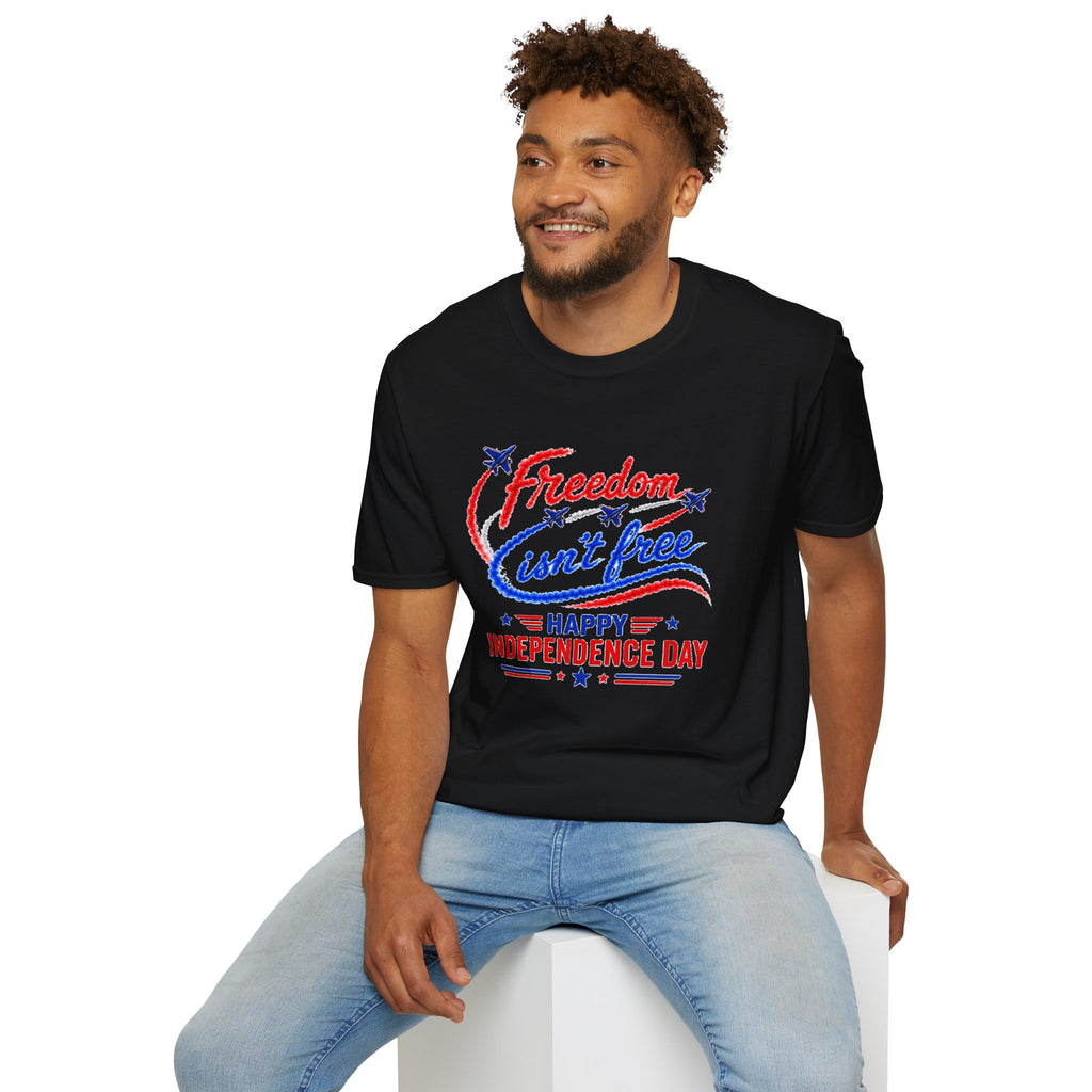 Freedom Isn't Free Shirt, Patriotic 4th of July T-Shirt, Independence Day Tee, USA Flag Graphic Tee, Military Support Gift