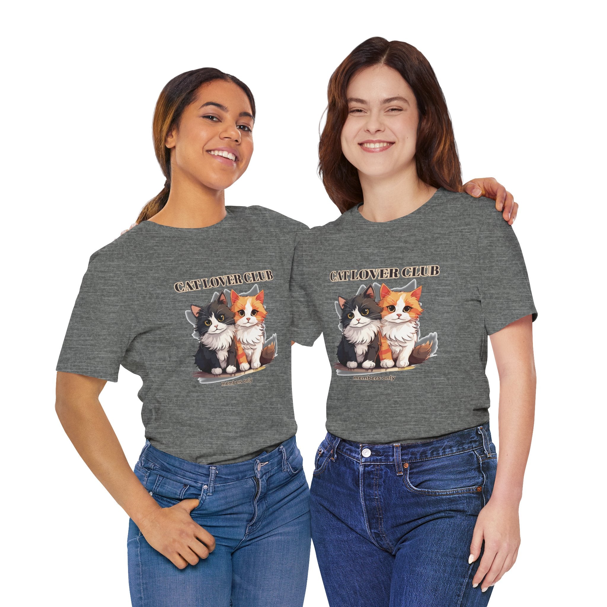 Cat Lover Club T-Shirt — Cute Kittens “members only” Graphic Tee
