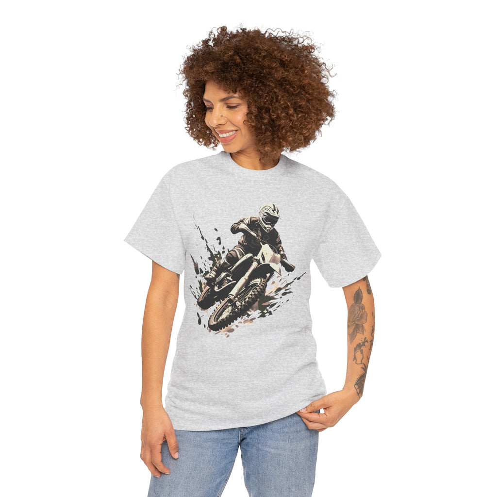 Motocross Rider Dirt Bike T-Shirt — Off-Road Racing Tee