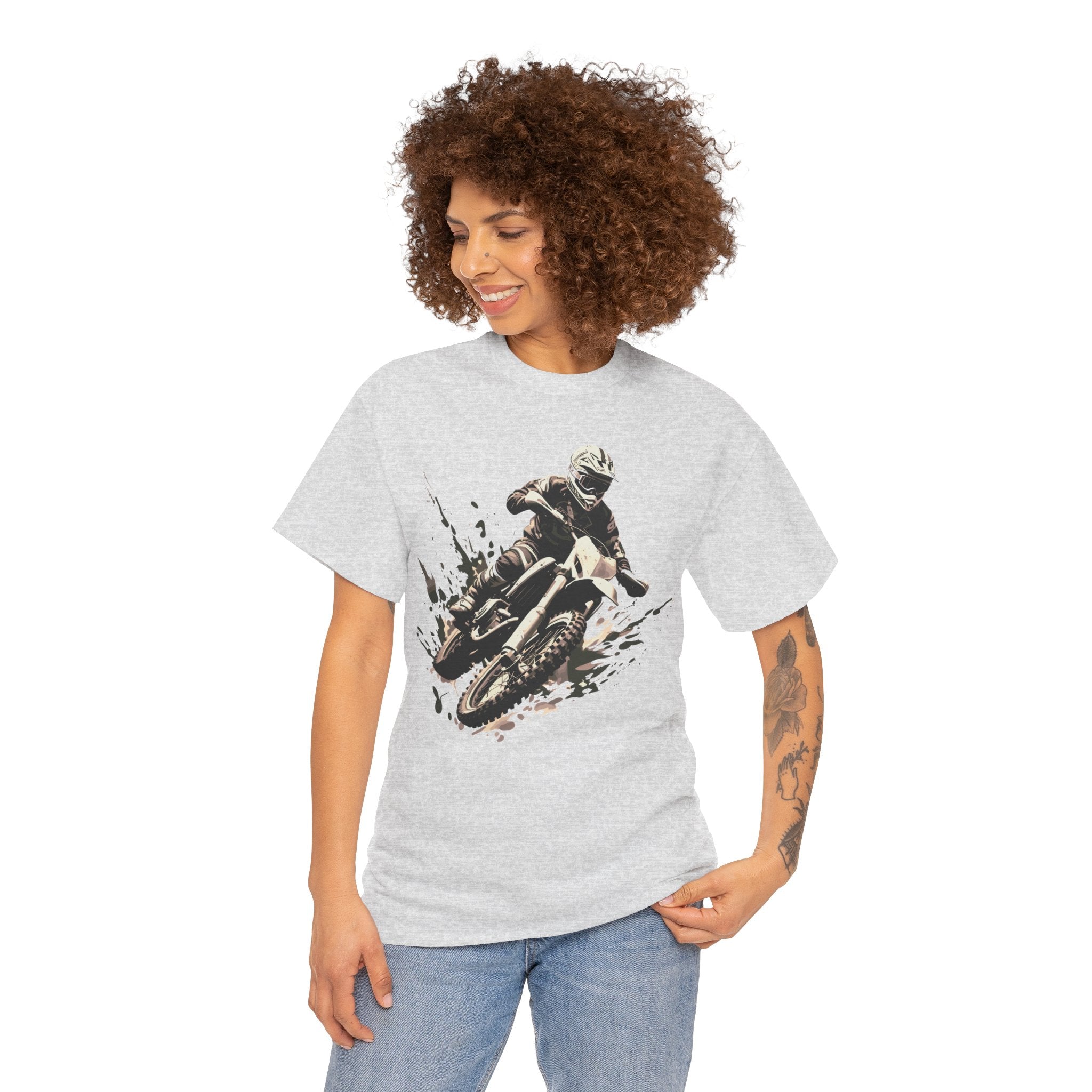 Motocross Rider Dirt Bike T-Shirt — Off-Road Racing Tee