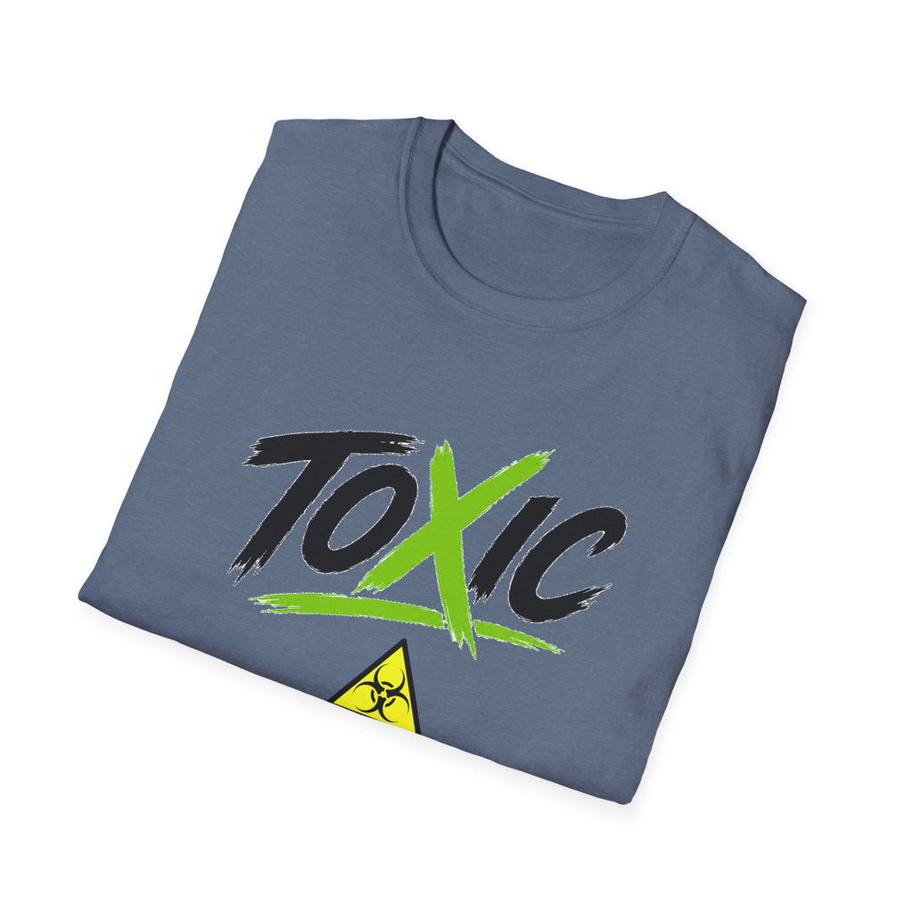 Toxic Graphic Tee | Grunge Streetwear Shirt | Biohazard Aesthetic Unisex T-Shirt