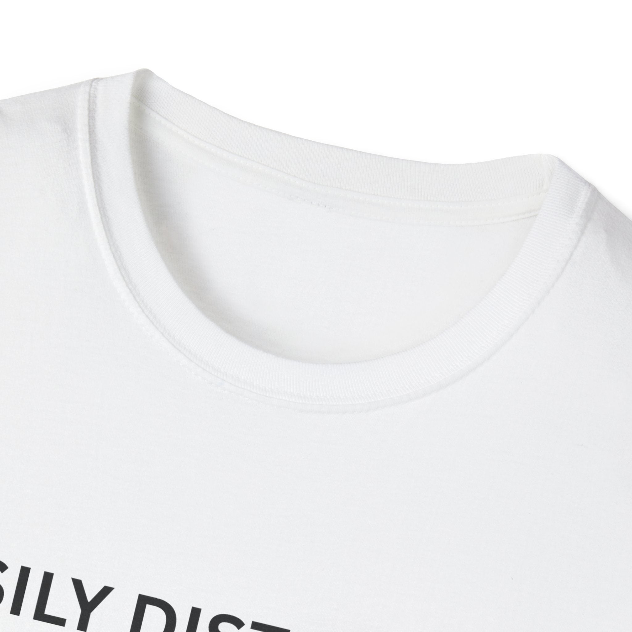 Funny Dog Lover T-Shirt Easily Distracted by Dogs