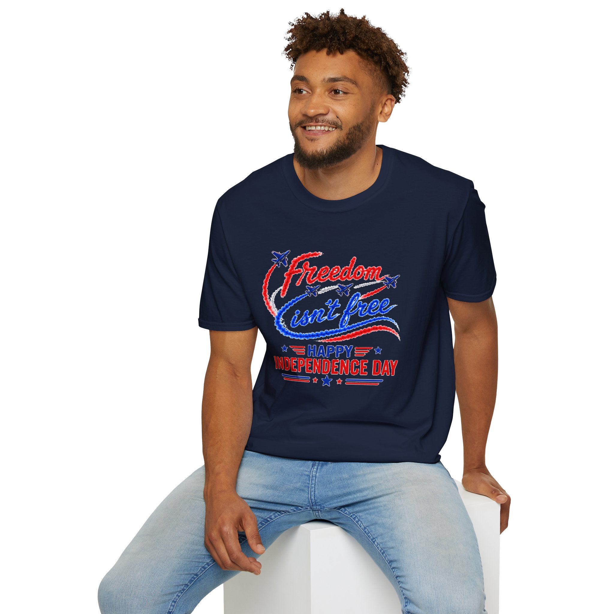 Freedom Isn't Free Shirt, Patriotic 4th of July T-Shirt, Independence Day Tee, USA Flag Graphic Tee, Military Support Gift