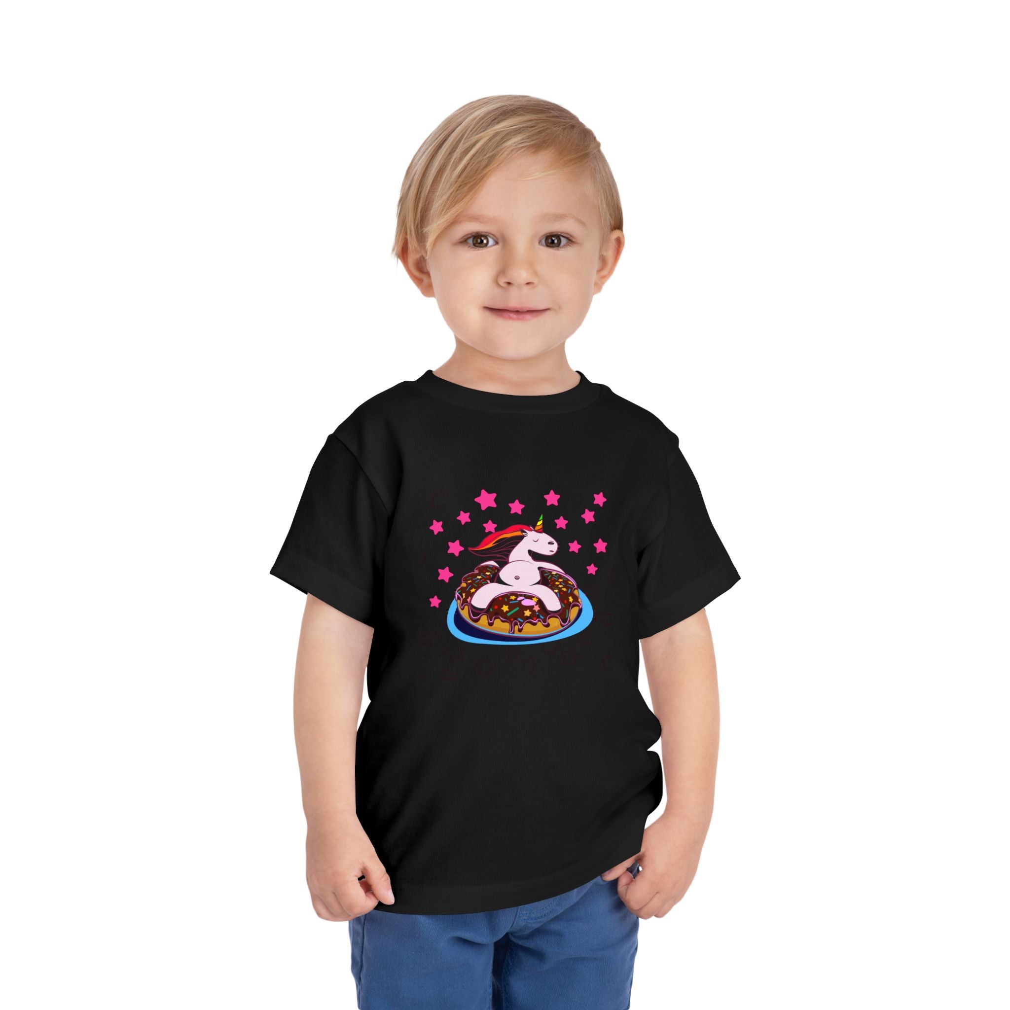 Unicorn Donut Toddler Tee