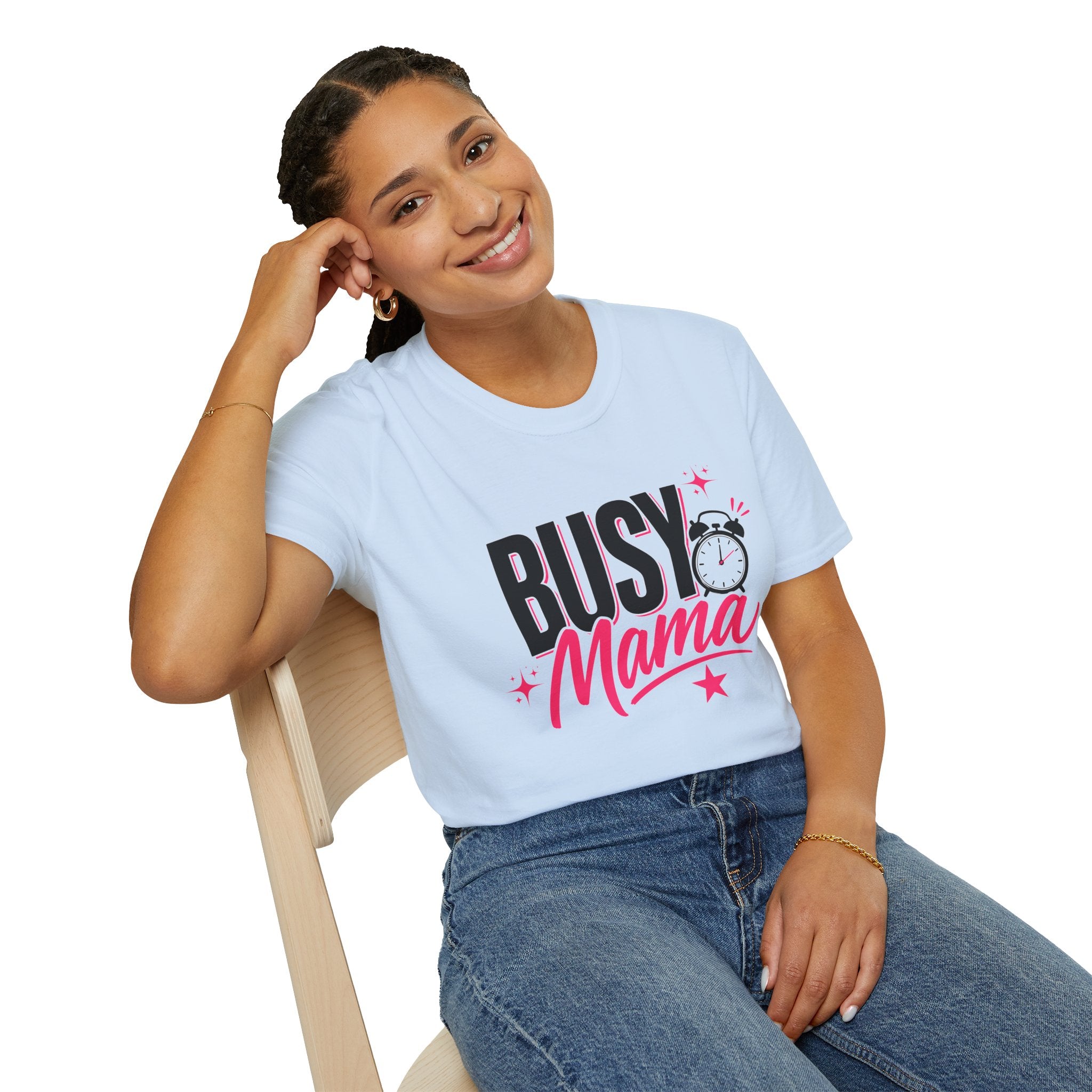Busy Mama T-Shirt | Funny Mom Shirt | Cute Mother Graphic Tee | Gift for Mom | Busy Mom Life Shirt