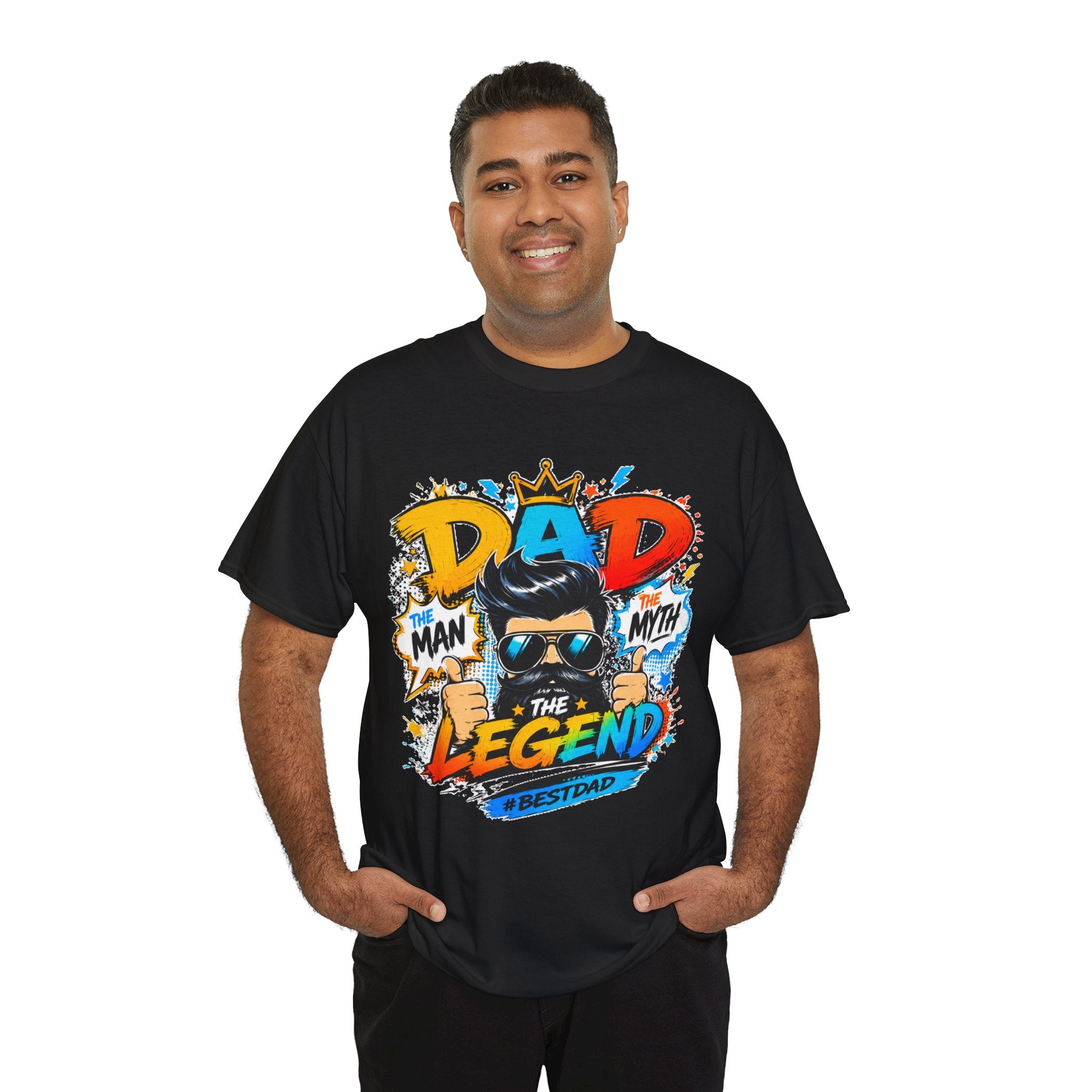 Dad The Legend T-Shirt — 'Dad: Man, Myth, Legend' Graphic Tee for Father’s Day