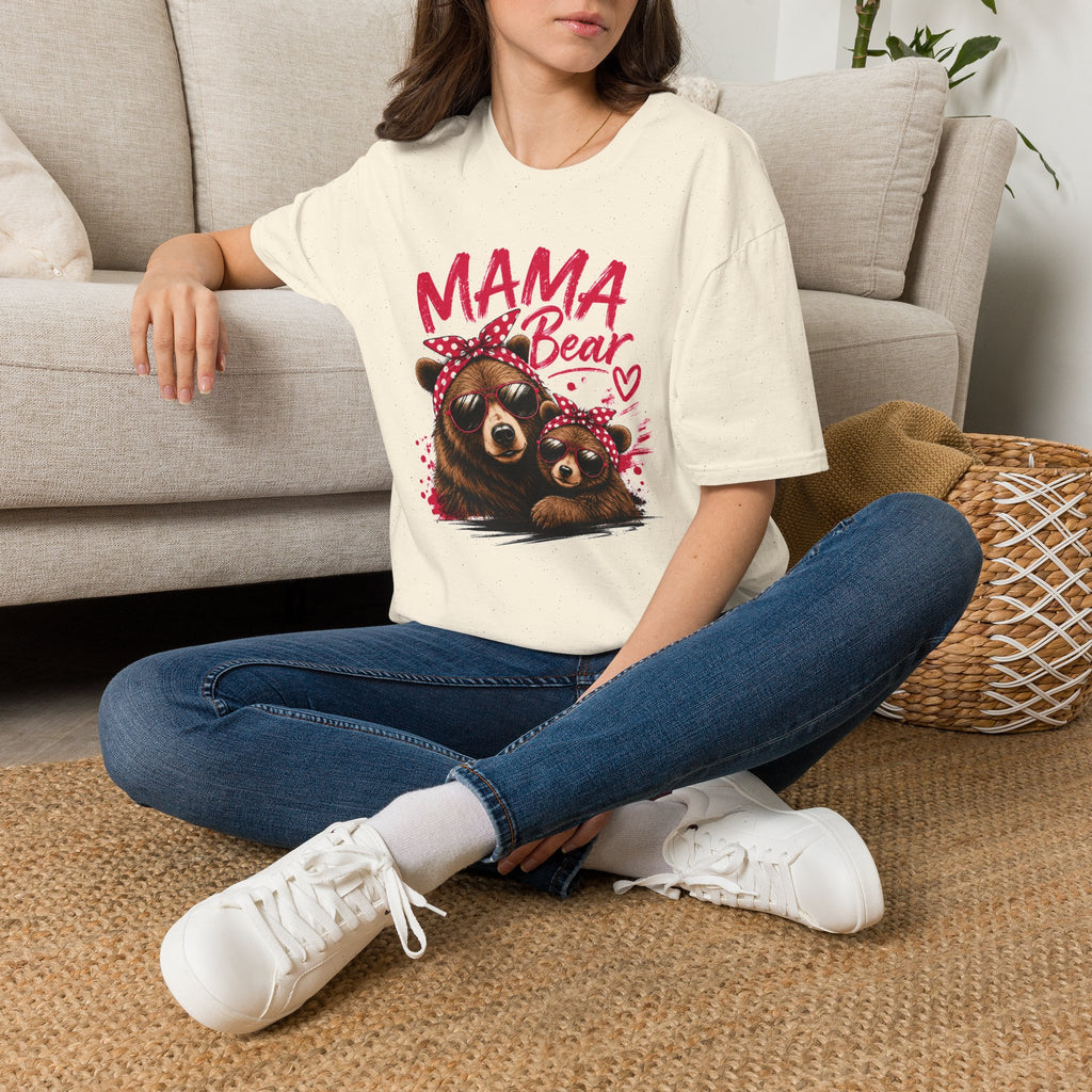 Mama Bear T-Shirt — Cute Sunglasses Bear Graphic