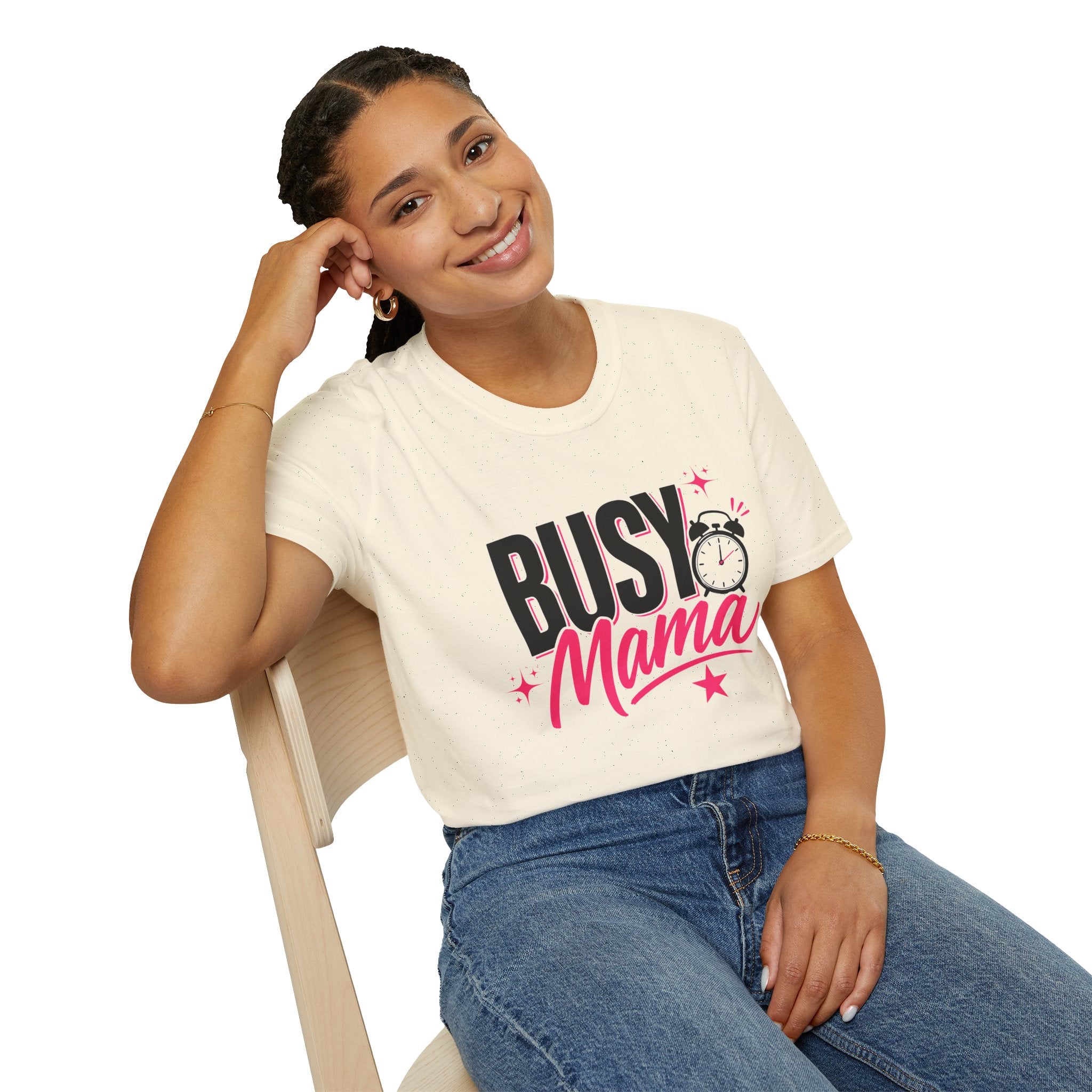 Busy Mama T-Shirt | Funny Mom Shirt | Cute Mother Graphic Tee | Gift for Mom | Busy Mom Life Shirt