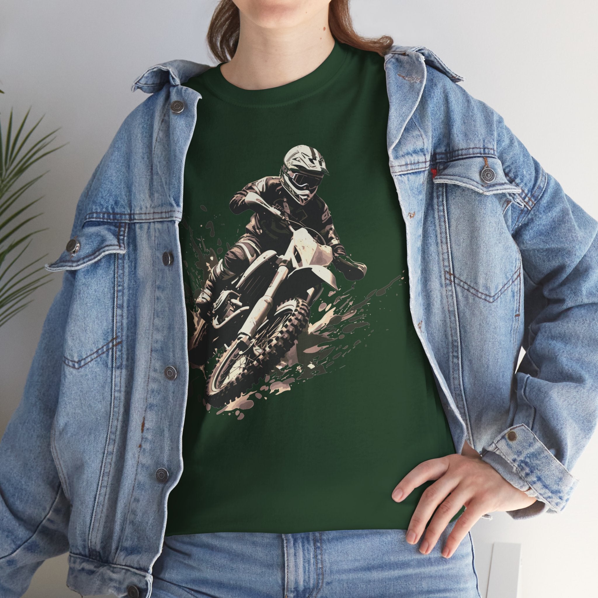 Motocross Rider Dirt Bike T-Shirt — Off-Road Racing Tee