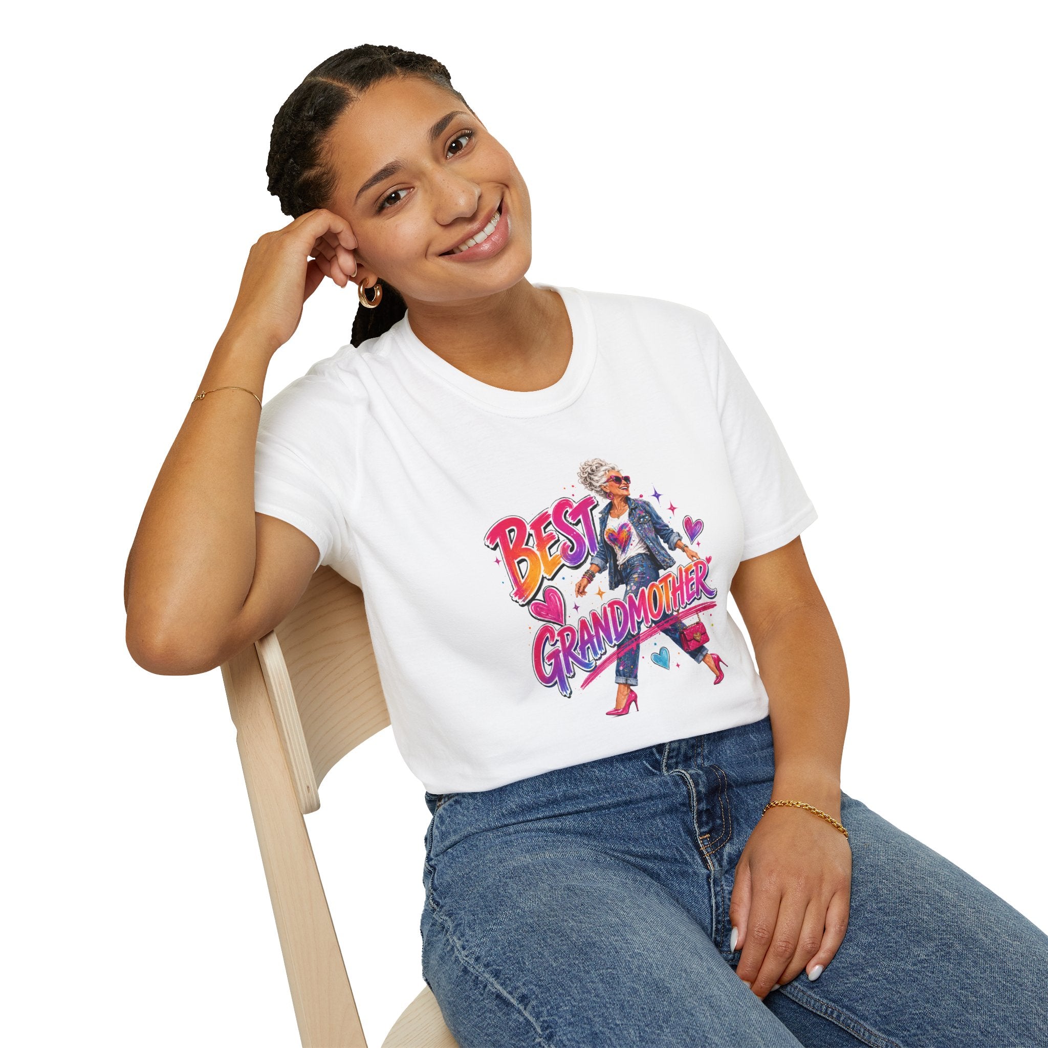 Best Grandmother Shirt, Funny Grandma T-Shirt, Cool Grandma Gift, Retro Grandma Tee, Grandma Birthday Gift