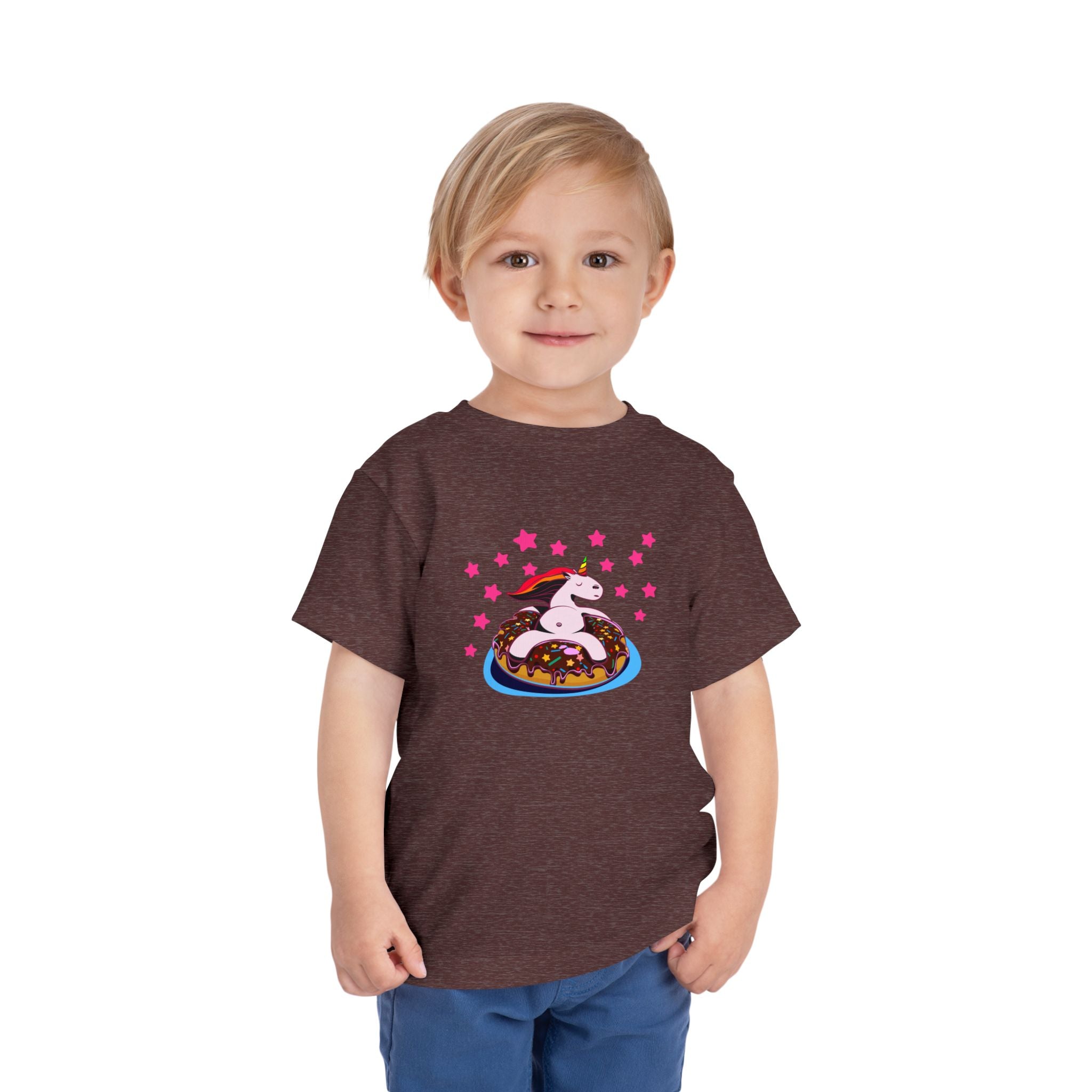 Unicorn Donut Toddler Tee