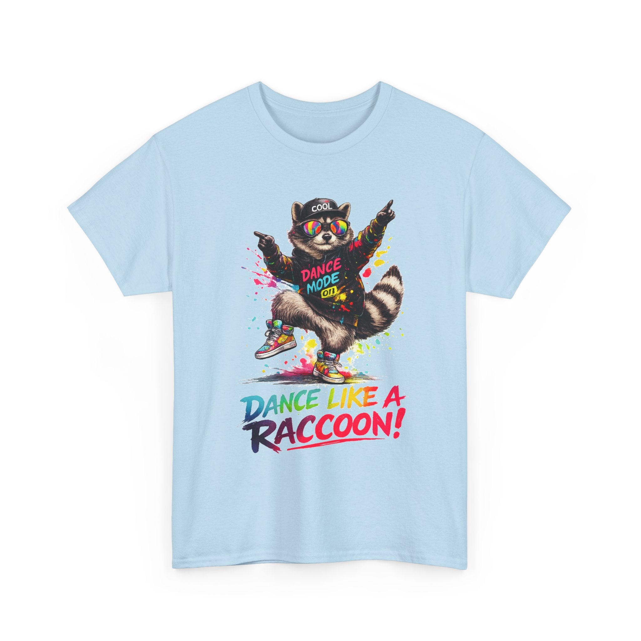 Dance Like a Raccoon T-Shirt — Cute Retro Raccoon Dance Graphic Tee