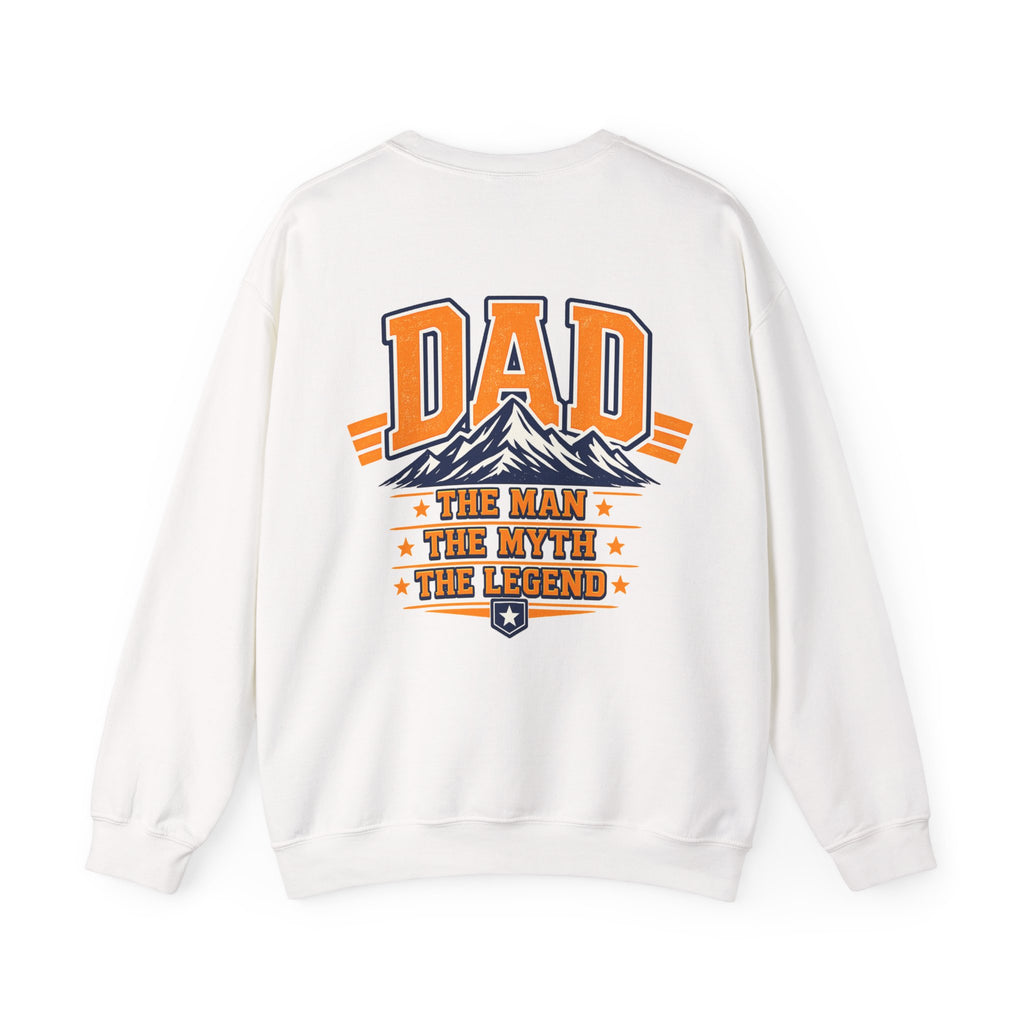 Dad Sweatshirt, The Man The Myth The Legend Crewneck, Funny Dad Gift, Father’s Day Sweatshirt, Matching Family Sweatshirt
