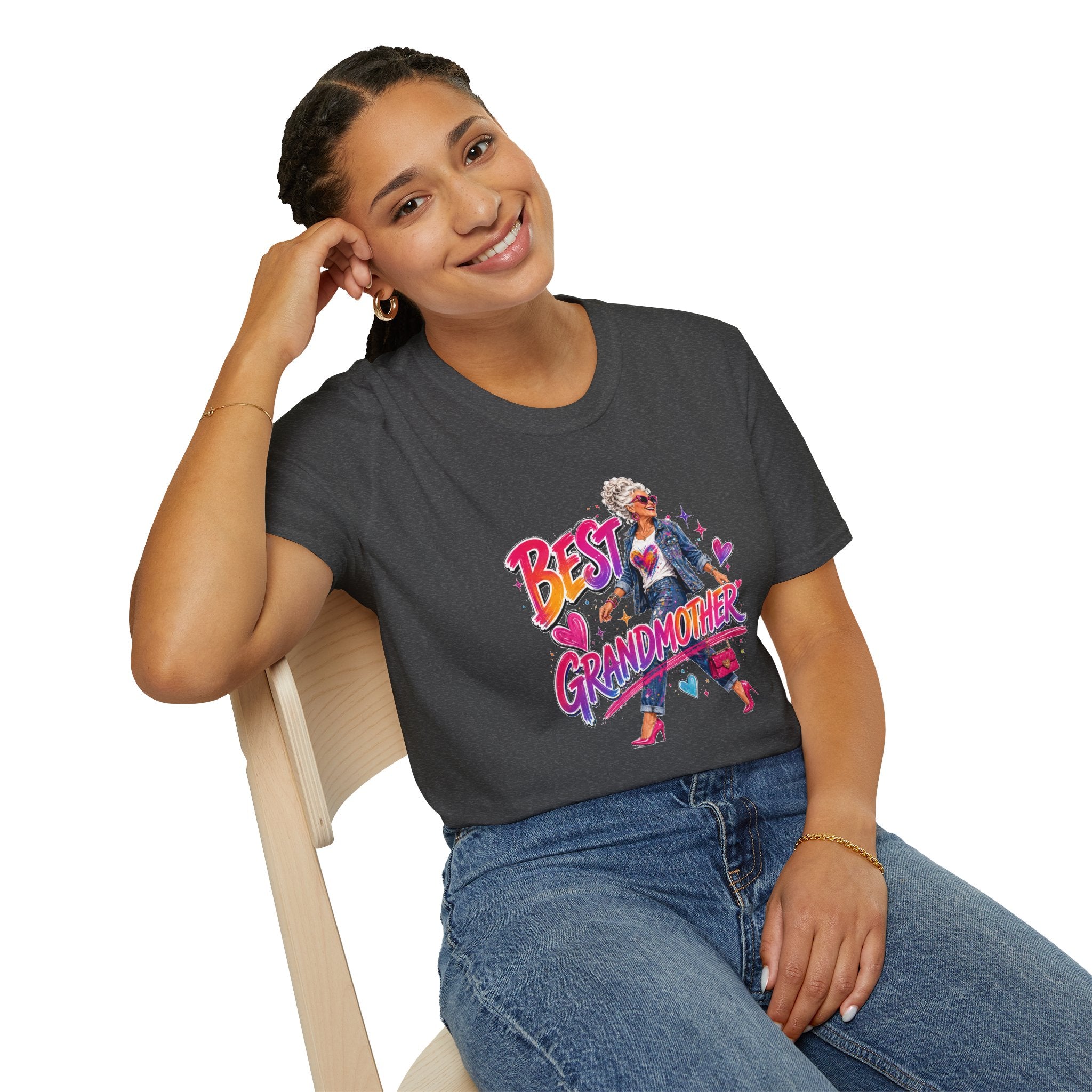 Best Grandmother Shirt, Funny Grandma T-Shirt, Cool Grandma Gift, Retro Grandma Tee, Grandma Birthday Gift