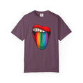 Rainbow Tongue T-Shirt — Pride Lip Graphic Tee