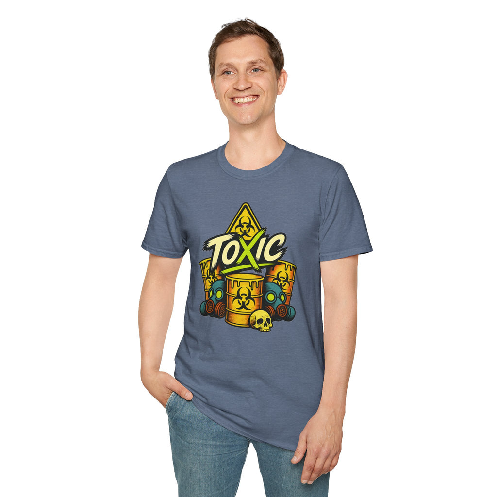 T-Shirt - Toxic Hazard Barrel Graphic Tee