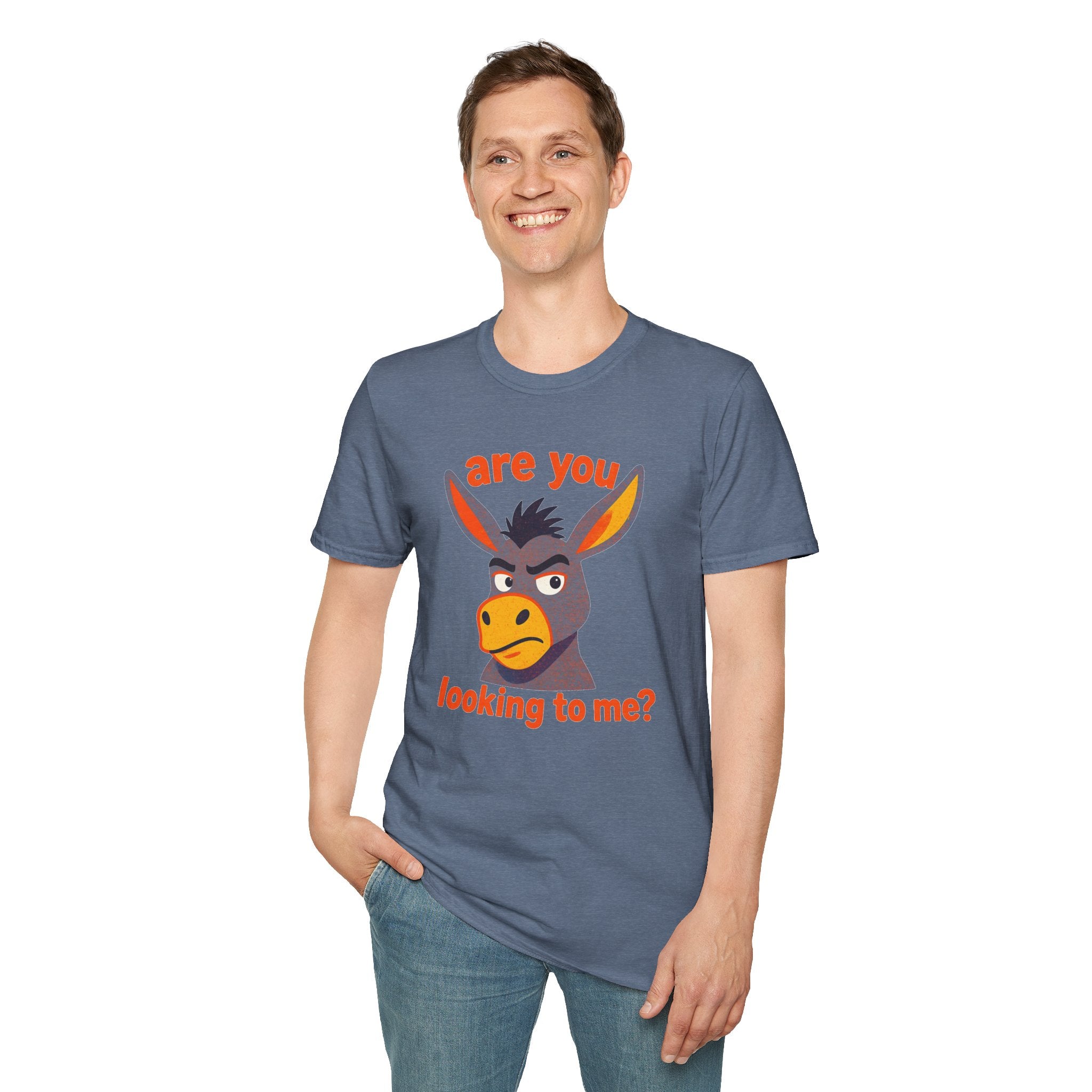 Are You Looking to Me? Donkey Graphic T-Shirt