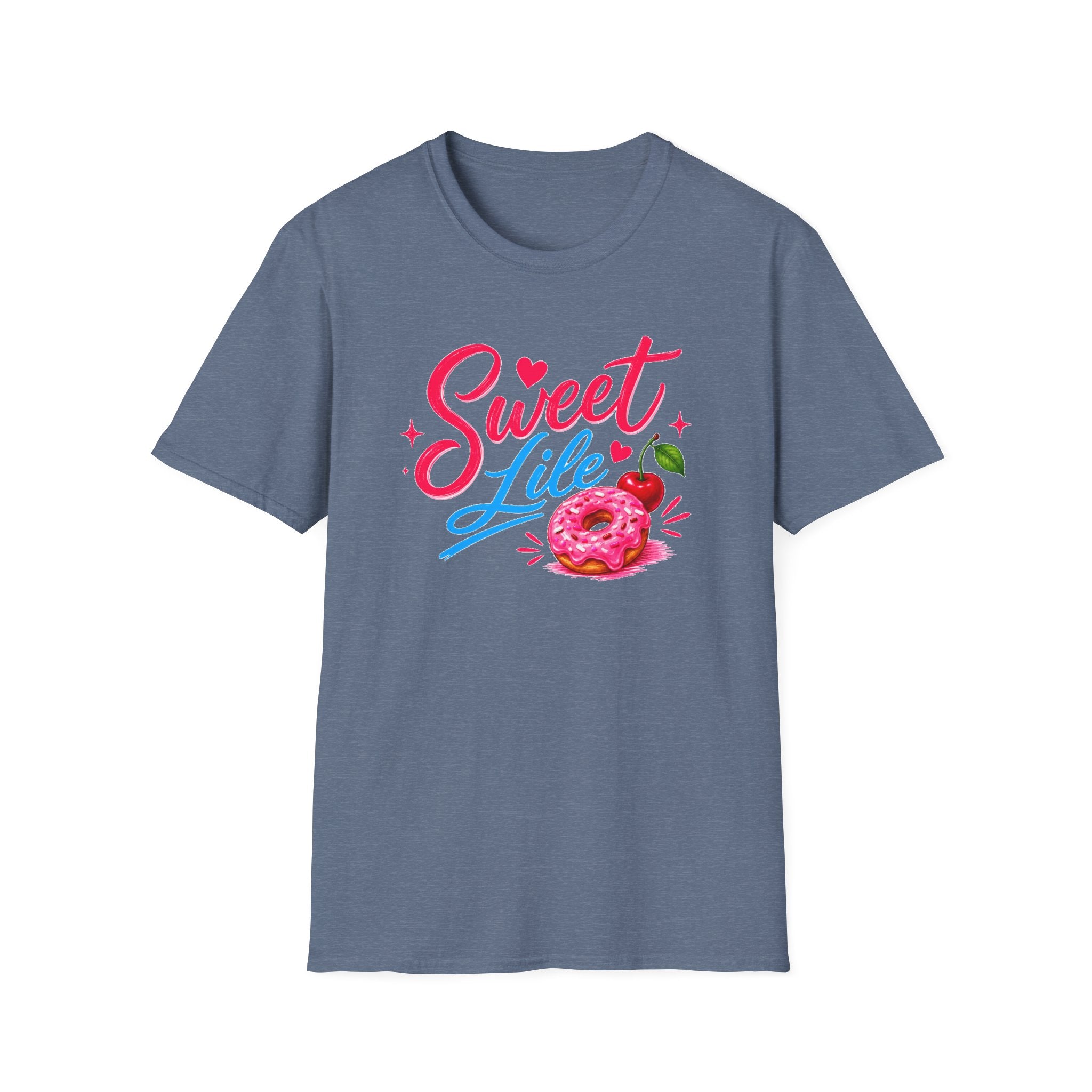 Sweet Life T-Shirt — Cute Donut & Cherry Graphic
