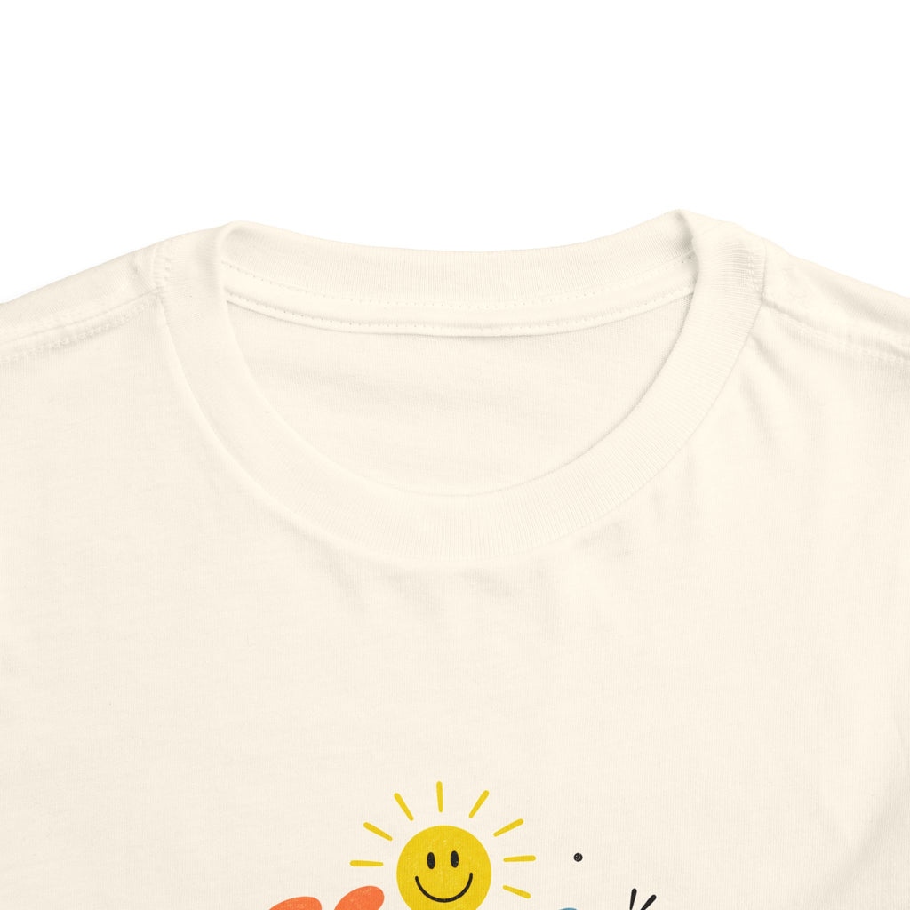 Keep Smiling Toddler Tee — Cute Sunshine Positive Kids Shirt