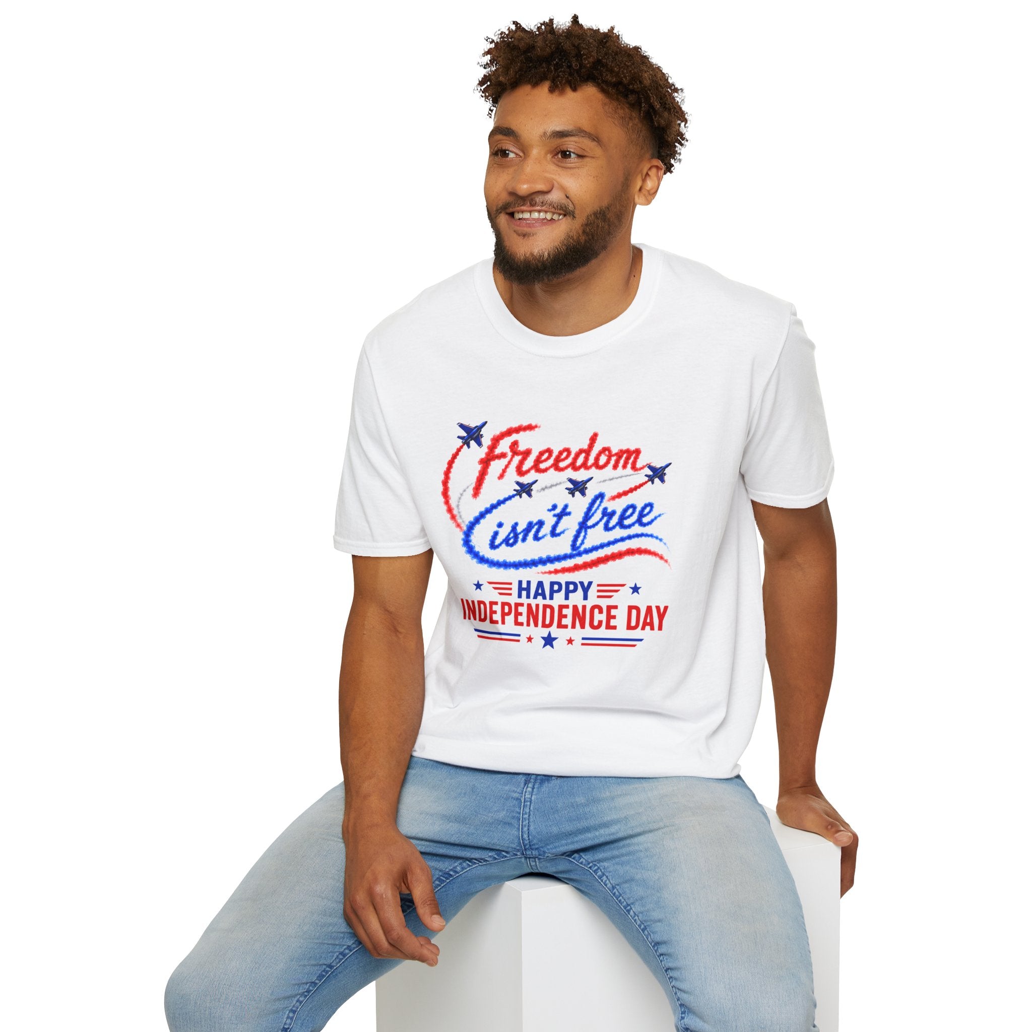 Freedom Isn't Free Shirt, Patriotic 4th of July T-Shirt, Independence Day Tee, USA Flag Graphic Tee, Military Support Gift