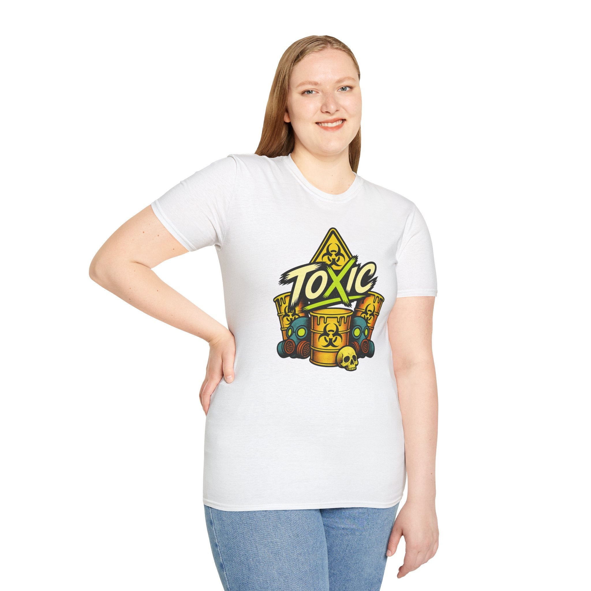 T-Shirt - Toxic Hazard Barrel Graphic Tee