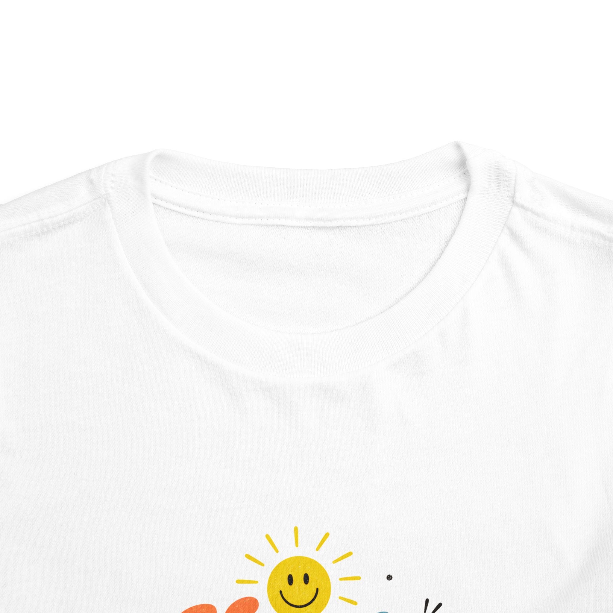 Keep Smiling Toddler Tee — Cute Sunshine Positive Kids Shirt