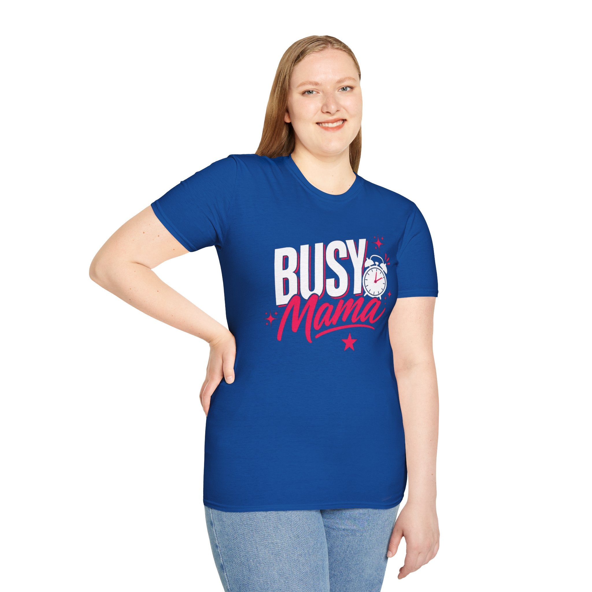 Busy Mama T-Shirt | Funny Mom Shirt | Cute Mother Graphic Tee | Gift for Mom | Busy Mom Life Shirt
