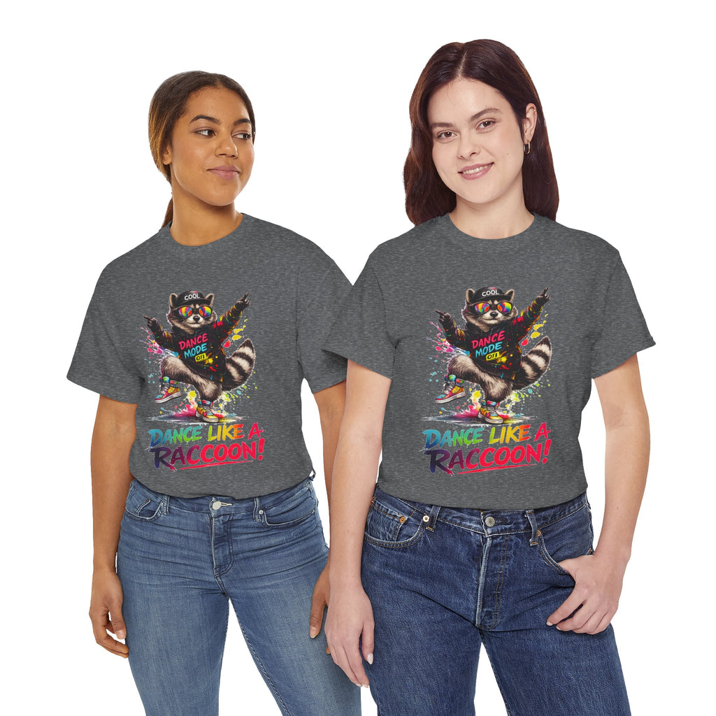 Dance Like a Raccoon T-Shirt — Cute Retro Raccoon Dance Graphic Tee