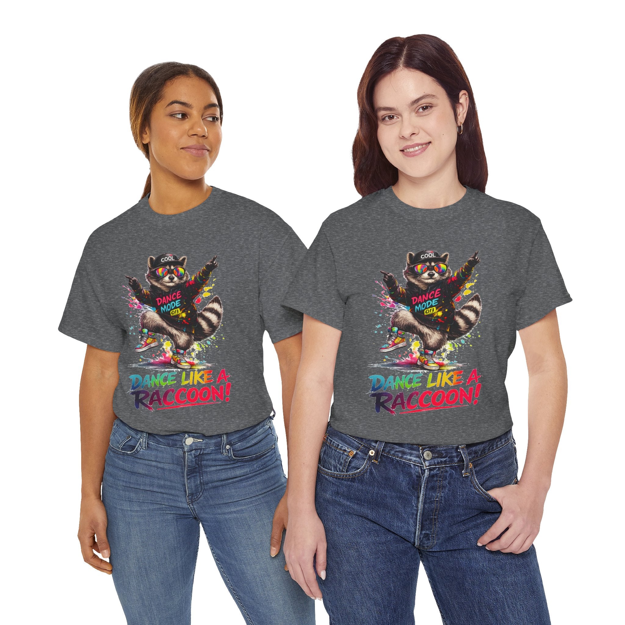 Dance Like a Raccoon T-Shirt — Cute Retro Raccoon Dance Graphic Tee