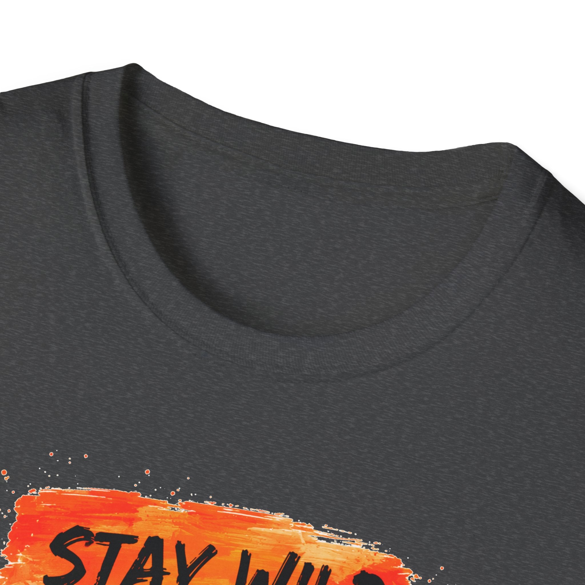 Inspirational Brushstroke Tee — “Stay Wild, Dream Big, Be Kind, Good Vibes”