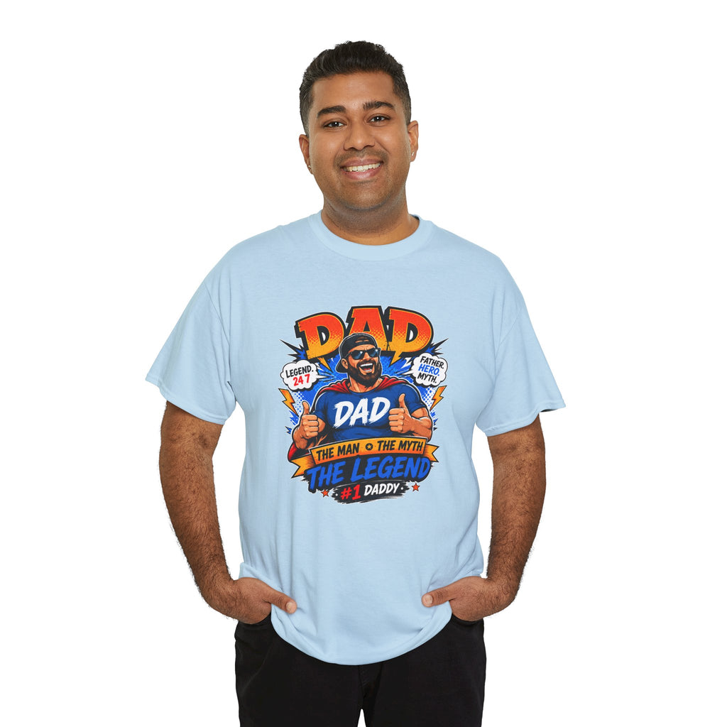 Funny Dad Shirt, Dad The Legend Tee, Father's Day Gift for Dad, Cool Dad Graphic T-Shirt, Best Dad Ever Shirt, Dad Gift
