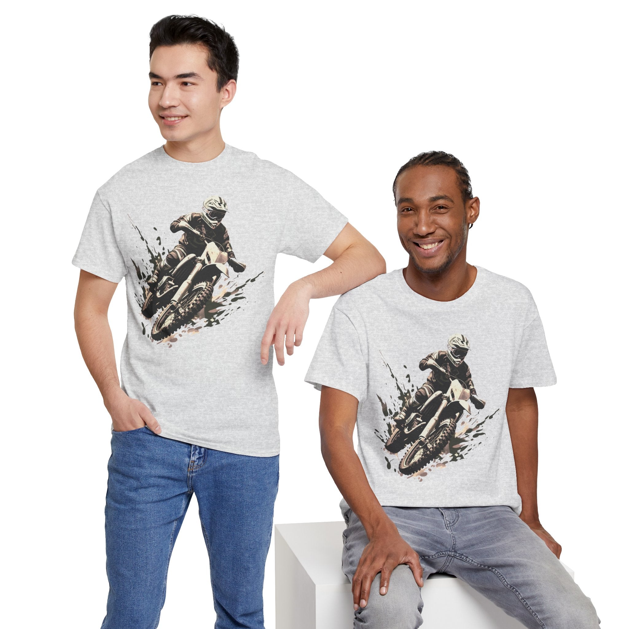 Motocross Rider Dirt Bike T-Shirt — Off-Road Racing Tee