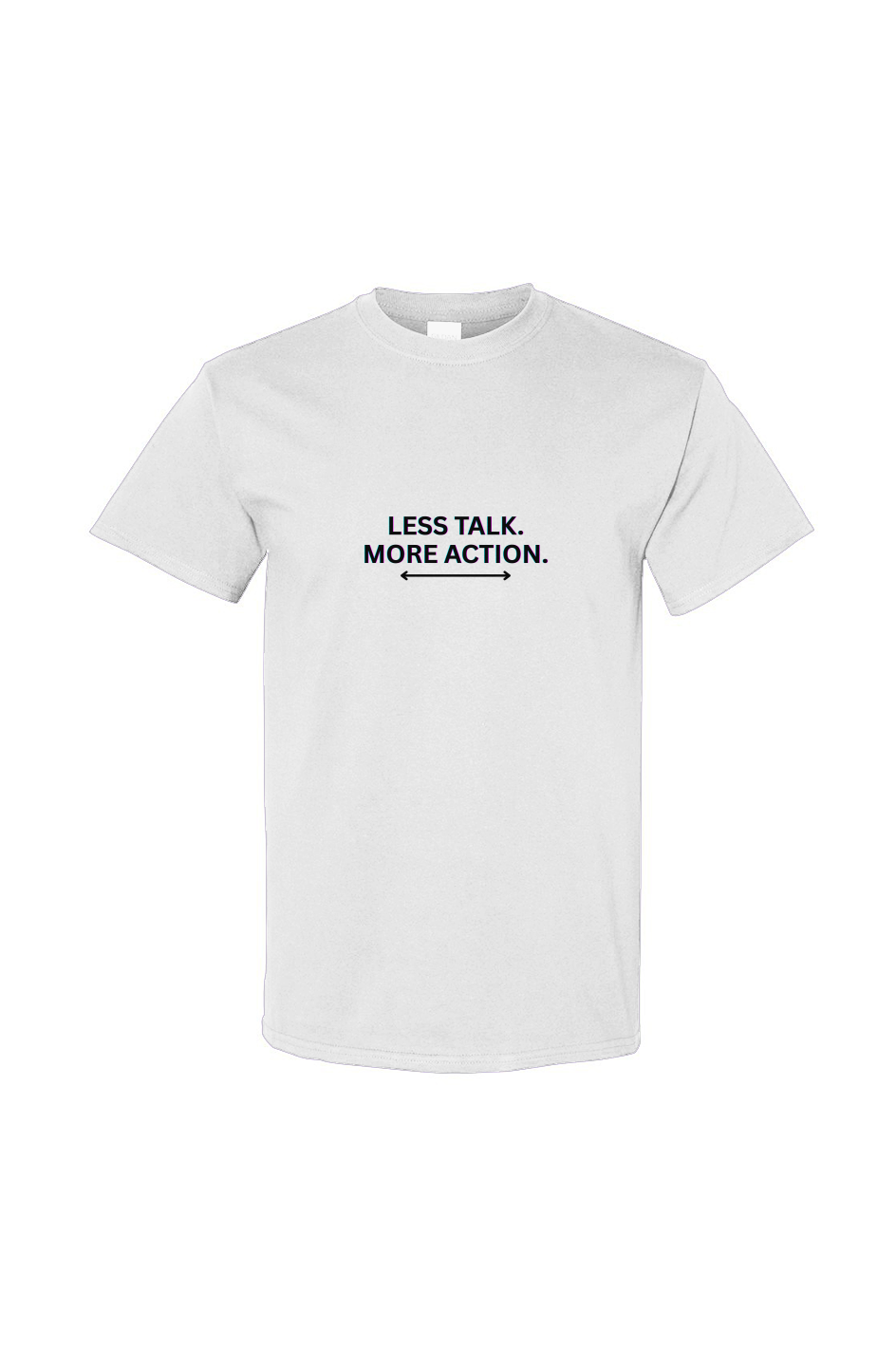 LESS TALK Oversized Graphic T-Shirt